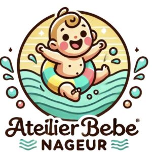 Atelier bébé nageur proposé par Atypique et moi à Vaux-sur-Sûre. Pour accompagner votre enfant à être à à l’aise dans l’eau et découvrir les premiers pas de la natation.