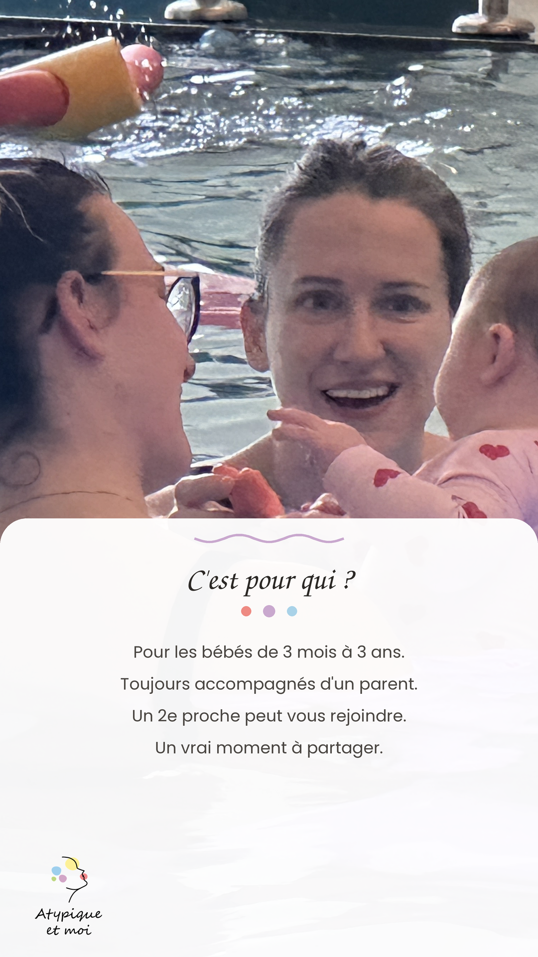 Atelier bébé nageur de 3 mois à 3 ans à Houffalize 2 Atelier bébé nageur de 3 mois à 3 ans à Houffalize - Image 2