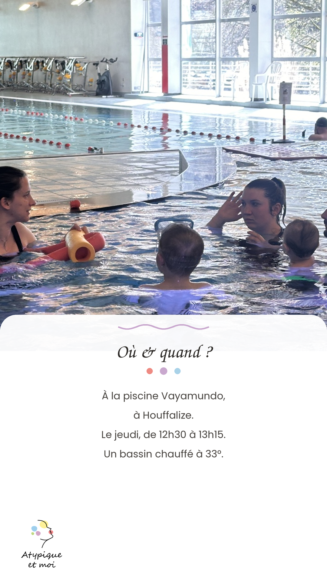 Atelier bébé nageur de 3 mois à 3 ans à Houffalize 8 Atelier bébé nageur de 3 mois à 3 ans à Houffalize - Image 8