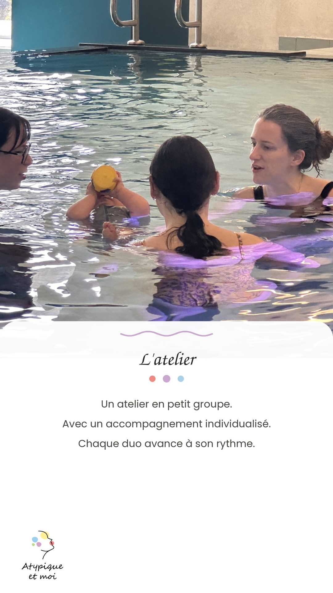 Atelier bébé nageur de 3 mois à 3 ans à Houffalize 3 Atelier bébé nageur de 3 mois à 3 ans à Houffalize - Image 3