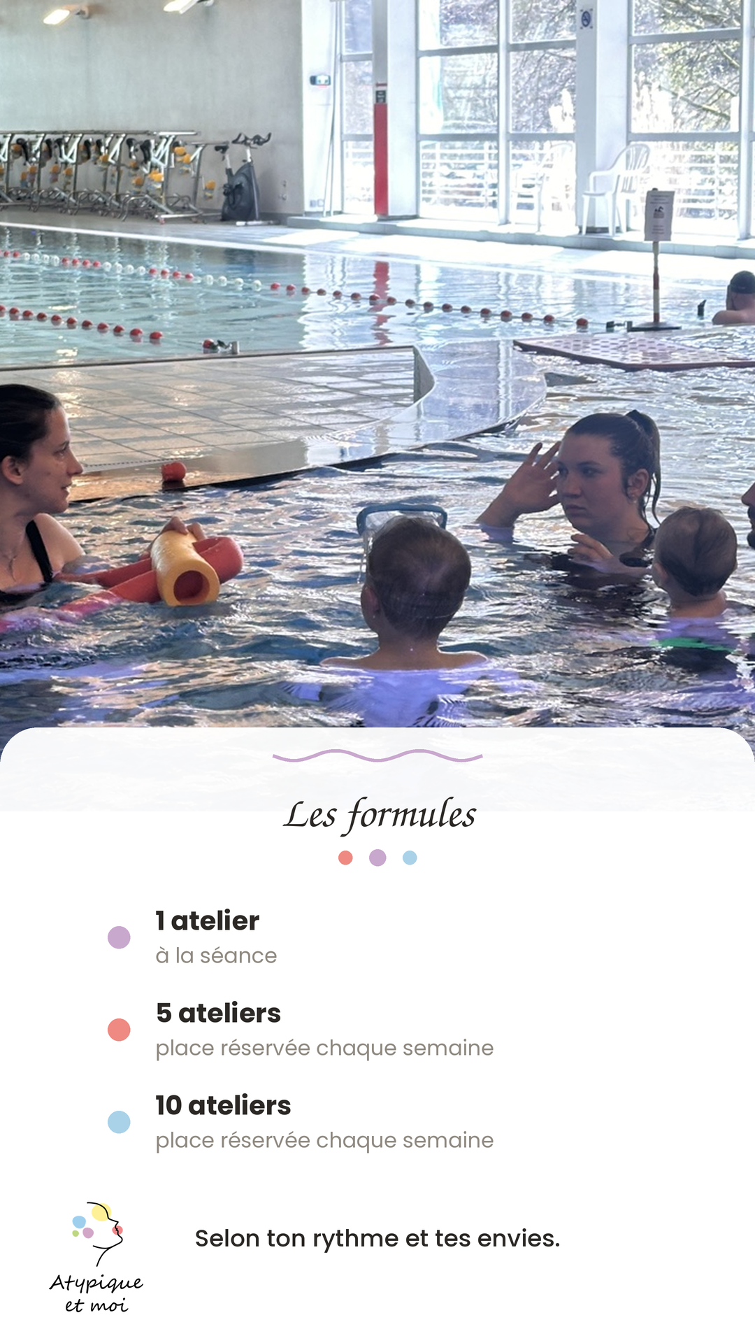 Atelier bébé nageur de 3 mois à 3 ans à Houffalize 7 Atelier bébé nageur de 3 mois à 3 ans à Houffalize - Image 7