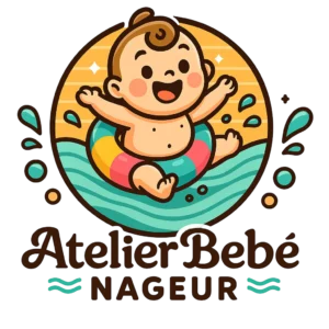 L’atelier bébé nageur est la première étape de la découverte de l’eau avant les cours de natation.