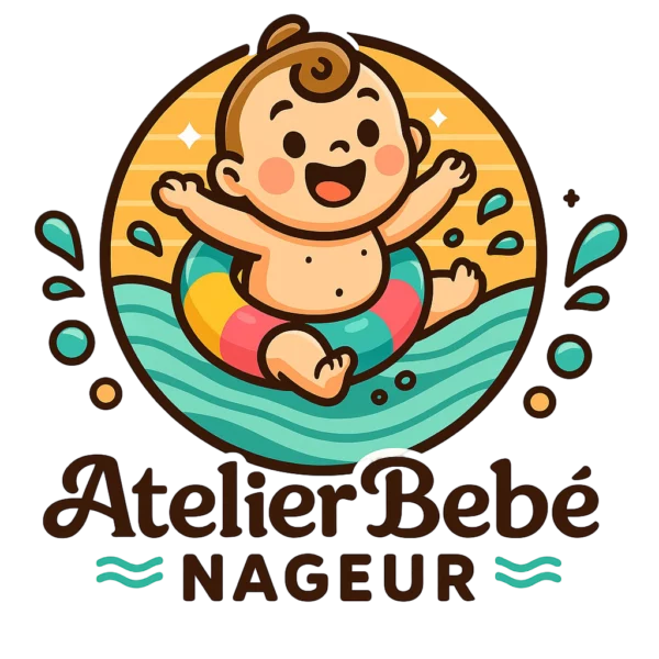 L’atelier bébé nageur est la première étape de la découverte de l’eau avant les cours de natation.