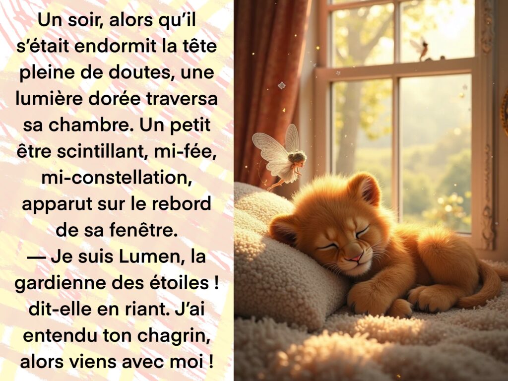 Conte pour apprendre le recul aux enfants.